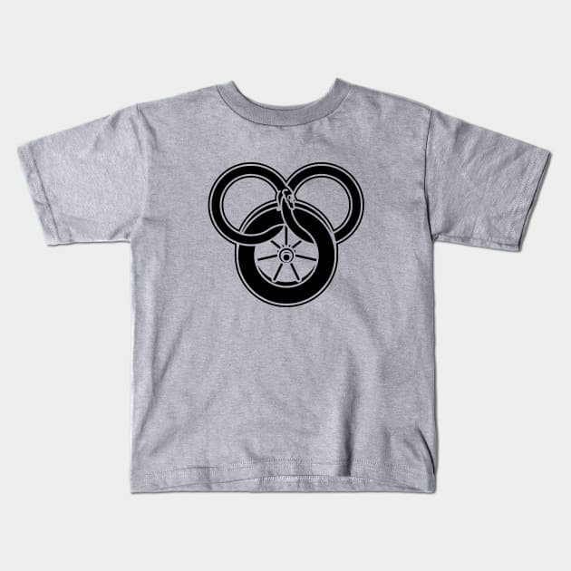 The Wheel of time - wheel of time - robert jordan Kids T-Shirt by FitMeClothes96